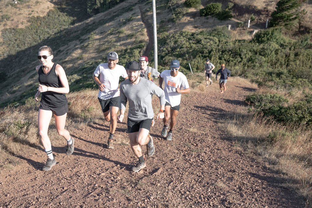 group run on trail